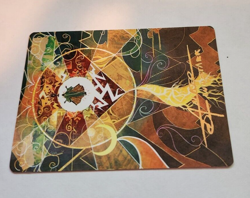 Lightning Bolt Art Card - Gold-Stamped Foil Signature - Strixhaven MTG - Image 3