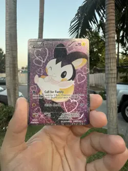 Pokemon TCG Emolga RC23/ RC25 Legendary TreasuresRadiant Collection Holo Card - Image 1