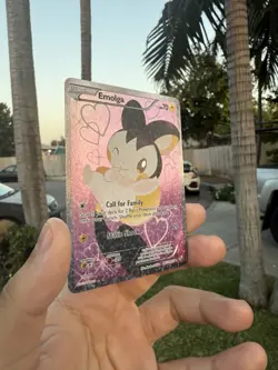 Pokemon TCG Emolga RC23/ RC25 Legendary TreasuresRadiant Collection Holo Card - Image 3