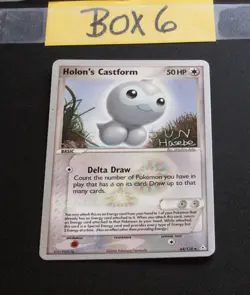 2007 World Championships Holon's Castform Pokemon Card Holon Phantoms 44/110-NM - Image 1