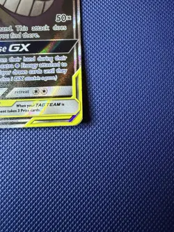 Pokemon Gengar & Mimikyu GX Alternate Full Art Holo Card 165/181 English Edition - Image 2