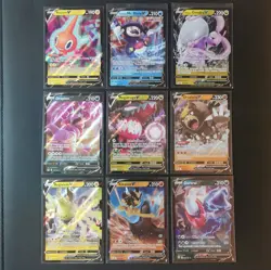 Pokemon TCG V Bundle NM/M 9 Cards Penny Sleeved Sent Tracked - Image 1