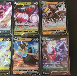 Pokemon TCG V Bundle NM/M 9 Cards Penny Sleeved Sent Tracked - Image 4