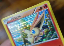 Victini 23/113 Holo Error Misprint Date Error Legendary Treasures Pokemon Card - Image 3