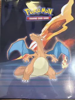 Mega Evolution Set 132/132 Cards Pokemon TCG Charizard Binder Included Near Mint - Image 1