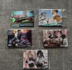 Weiss Schwarz Azur Lane & Nikke SR and Sealed Promo English Card Lot -NM/M 15 - Image 2