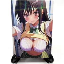 To Love Ru Kotegawa Yui Sexy Anime Waifu Girl Lewd Doujin Goddess Story Art Card - Image 2
