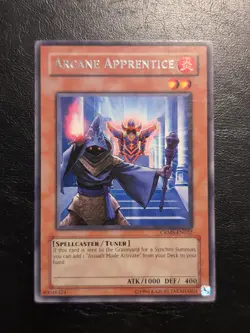 Yu-Gi-Oh! RARE CARD ARCANE APPRENTICE CRMS-EN022 NM/VLP - Image 1