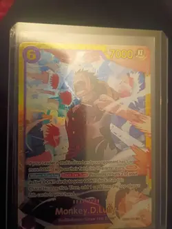 One Piece Card Game Monkey.D.Luffy Reprint EB02-061 SEC English prb 02 full art - Image 2