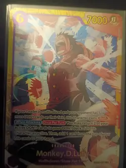 One Piece Card Game Monkey.D.Luffy Reprint EB02-061 SEC English prb 02 full art - Image 5