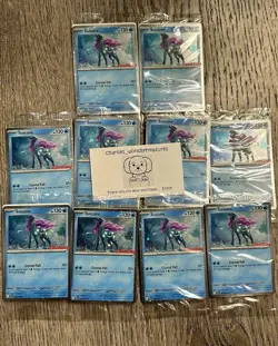Lot 10 Suicune Pokemon PROMO NEW SEALED FREE SHIPPING - Image 1