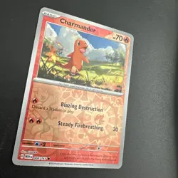 Charmander Promo 004/165 Cosmos Reverse Holo Costco Exclusive 151 Pokemon NM - Image 2