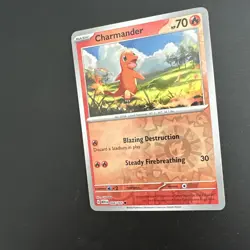 Charmander Promo 004/165 Cosmos Reverse Holo Costco Exclusive 151 Pokemon NM - Image 3