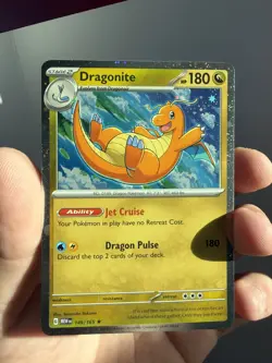 Dragonite 149/165 Cosmos Holo 151 Sam's Club Exclusive Promo Pokemon - Image 1