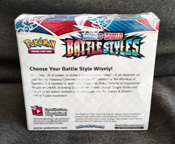 NEW/SEALED Pokemon TCG Sword & Shield Battle Styles Booster Box - Image 2