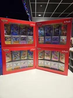 4 - Pokemon 151 - Mini Tins 4 Pack Sam’s Club Exclusive - Image 1