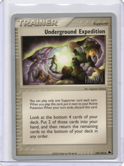 Underground Expedition 140/144 Skyridge LP 2004 World Championship Reed Weichler - Image 1