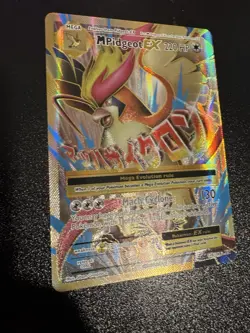 Pokemon TCG M Pidgeot EX 105/108 XY Evolutions Ultra Rare Full Art NM Mega - Image 2