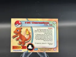 Charmeleon - Holo Foil - #05 Topps TV - Pokemon TCG - 1999 - Image 2