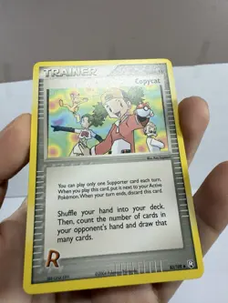 Pokemon Copycat Team Rocket Returns 83/109 Non Holo Trainer - Image 5