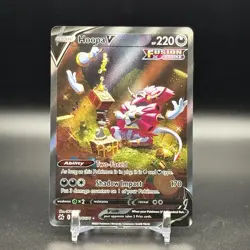 2023 POKEMON SWSH CROWN ZENITH GALARIAN GALLERY #GG53 HOOPA V ULTRA RARE - NM - Image 3