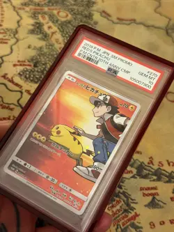 Red's Pikachu 270/Sm-p 20th Anniversary Promo Japanese Pokemon PSA 10 Gem Mint - Image 3