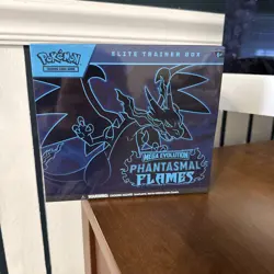 Pokemon TCG Mega Evolution Phantasmal Flames Elite Trainer Box - Sealed ETB - Image 1