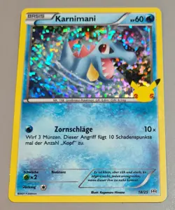 Karnimani # 18/25 Holo 25 Jahre Pokemon McDonalds 2021 Pokemon DE Near Mint-Mint - Image 1