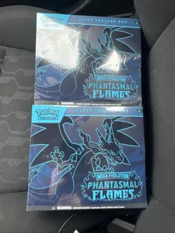 Pokemon TCG Mega Evolution - Phantasmal Flames Elite Trainer Box - IN HAND - Image 1