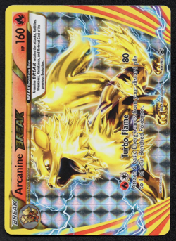 Pokemon - Arcanine BREAK (XY180) Promo Holo Rare | Arcanine Break Box LP - NM - Image 1