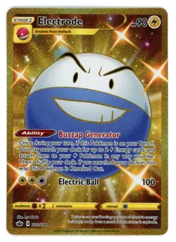 Pokemon TCG Electrode 222/198 - Chilling Reign - Near Mint/Mint - Image 1