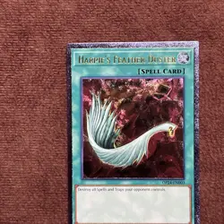 Yugioh! Harpie's Feather Duster Ultimate Rare OP24-EN003 NM - Image 4