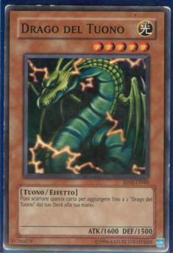 DRAGO DEL TUONO (Thunder Dragon) • Comune • RP01 IT040 • Unl • Yugioh ANDYCARDS - Image 1
