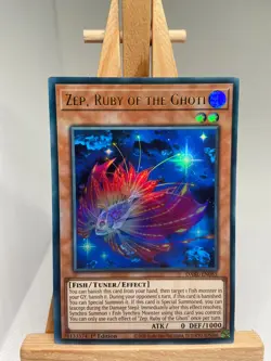 Zep, Ruby Of The Ghoti - Ultra Rare 1st Edition DABL-EN085 - NM - YuGiOh - Image 1