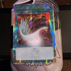 Yu-Gi-Oh! Harpie's Feather Duster EDC1-EN001 Quarter Century Rare QCR - Image 2