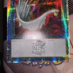 Yu-Gi-Oh! Harpie's Feather Duster EDC1-EN001 Quarter Century Rare QCR - Image 3