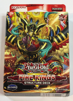 Konami Yu-Gi-Oh! Fire Kings Structure Deck - 1st Edition Sealed Yugioh - Image 1