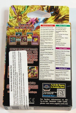 Konami Yu-Gi-Oh! Fire Kings Structure Deck - 1st Edition Sealed Yugioh - Image 2