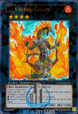 Yugioh Lavalval Chain DT Ultra Rare DT07-EN035 - Image 1