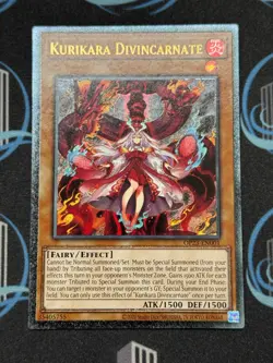 Yugioh Kurikara Divincarnate OP23-EN001 Ultimate Rare - Image 1