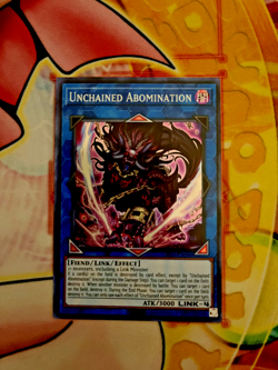 Unchained Abomination [OP22-EN006] Super Rare NM Yugioh - Image 1