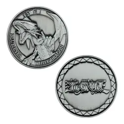 Yu-Gi-Oh! Blue-Eyes White Dragon Coin - Limited Edition Collector's Item - Image 1