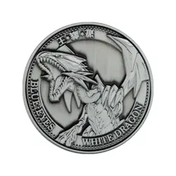 Yu-Gi-Oh! Blue-Eyes White Dragon Coin - Limited Edition Collector's Item - Image 3