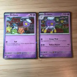 Drifloon 005 Drifblim 006 Black Star Promos 2025 Mega Evolution Pokemon Card TCG - Image 1