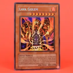 YuGiOh Yu-Gi-Oh! English Card Pharaonic Guardian PGD-107 Lava Golem Unlimited - Image 1