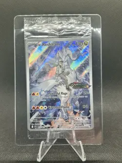 Pokemon TCG N's Reshiram Stamped Illustration Rare Promo Card 167/159 [Sealed] - Image 1