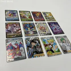 Charizard VMAX Lucario VSTAR + 12 Card Lot V Full Art Modern Pokemon - Image 3