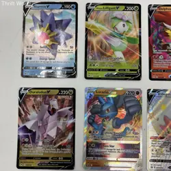 Charizard VMAX Lucario VSTAR + 12 Card Lot V Full Art Modern Pokemon - Image 4