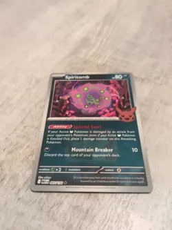 087/132 Spiritomb League Stamped Halloween Play Pokemon TCG Holo Card Promo - Image 2