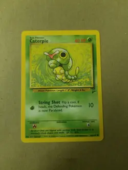 Caterpie 68/130 - VINTAGE WOTC Pokemon CARD - BASE SET 2 - NM/M - Image 1